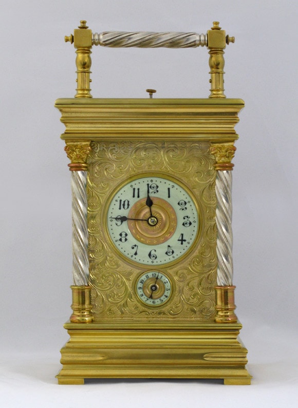 REISEUHR Nr. R 07 - Antike Uhren Grundner München