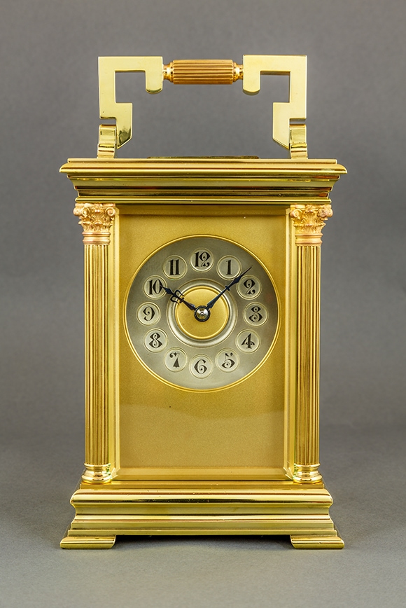 GROSSE REISEUHR Nr. R 29 - Antike Uhren Grundner München