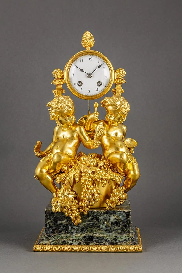 PENDULE Nr. T 06 - Antike Uhren Grundner München