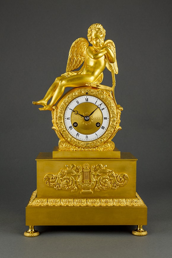 PENDULE Nr. T 08 - Antike Uhren Grundner München