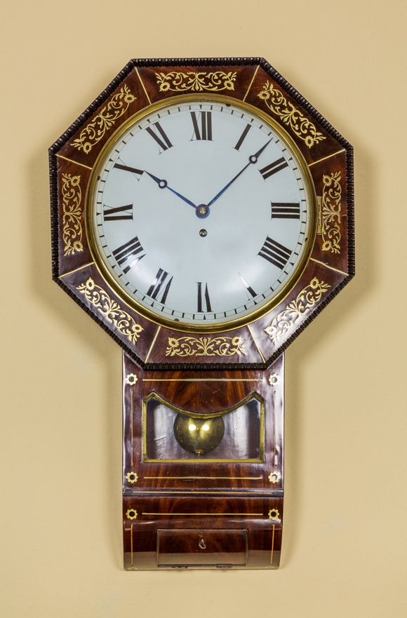 DROP DIAL CLOCK Nr. W 46 - Antike Uhren Grundner München