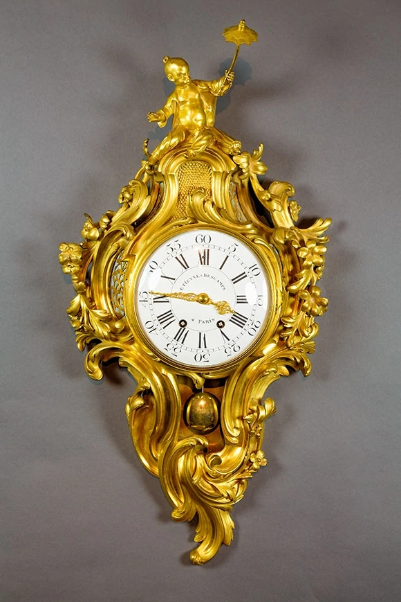 CARTELUHR Nr. W 85 - Antike Uhren Grundner München
